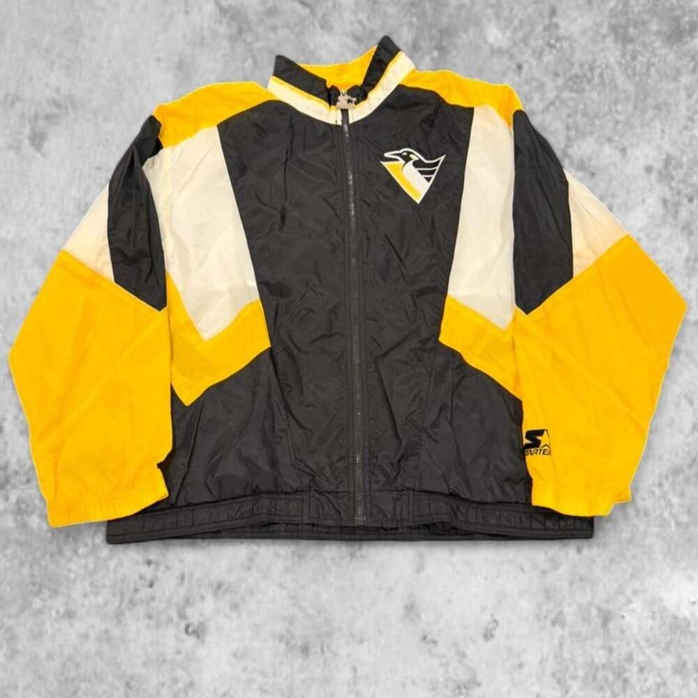 Vintage Pittsburgh Penguins Starter Full Zip Windbreaker